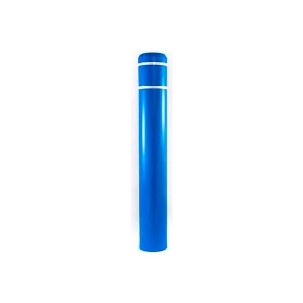 Post Guard Post Guard Bollard Cover, 8 7/8" Dia. x 52"H, Blue W/ White Tape, 8x52BLUW 8x52BLUW - main